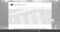 Desktop Screenshot of koirakuvat.fi
